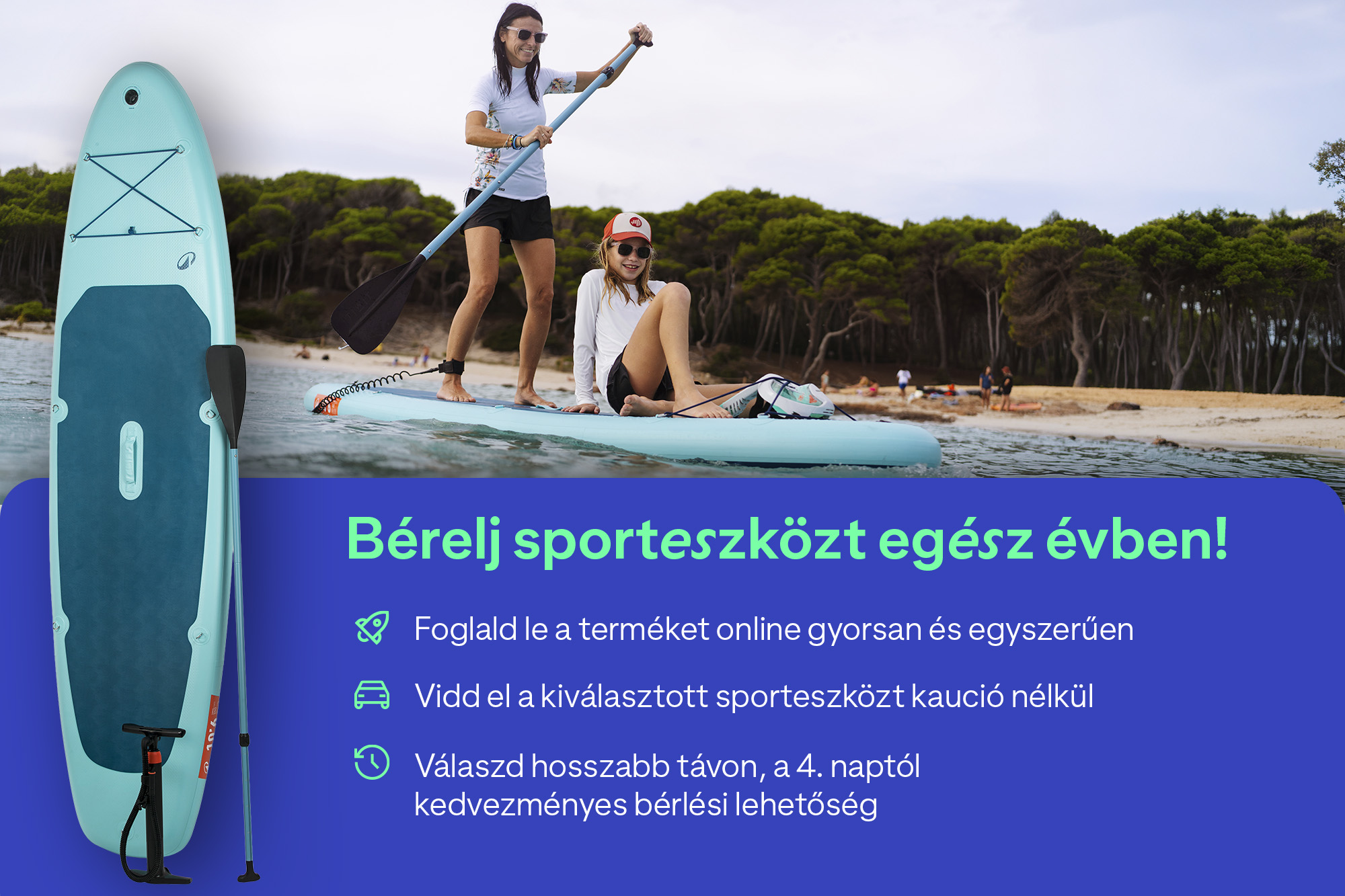 Hogyan működik a Decathlon Rent?